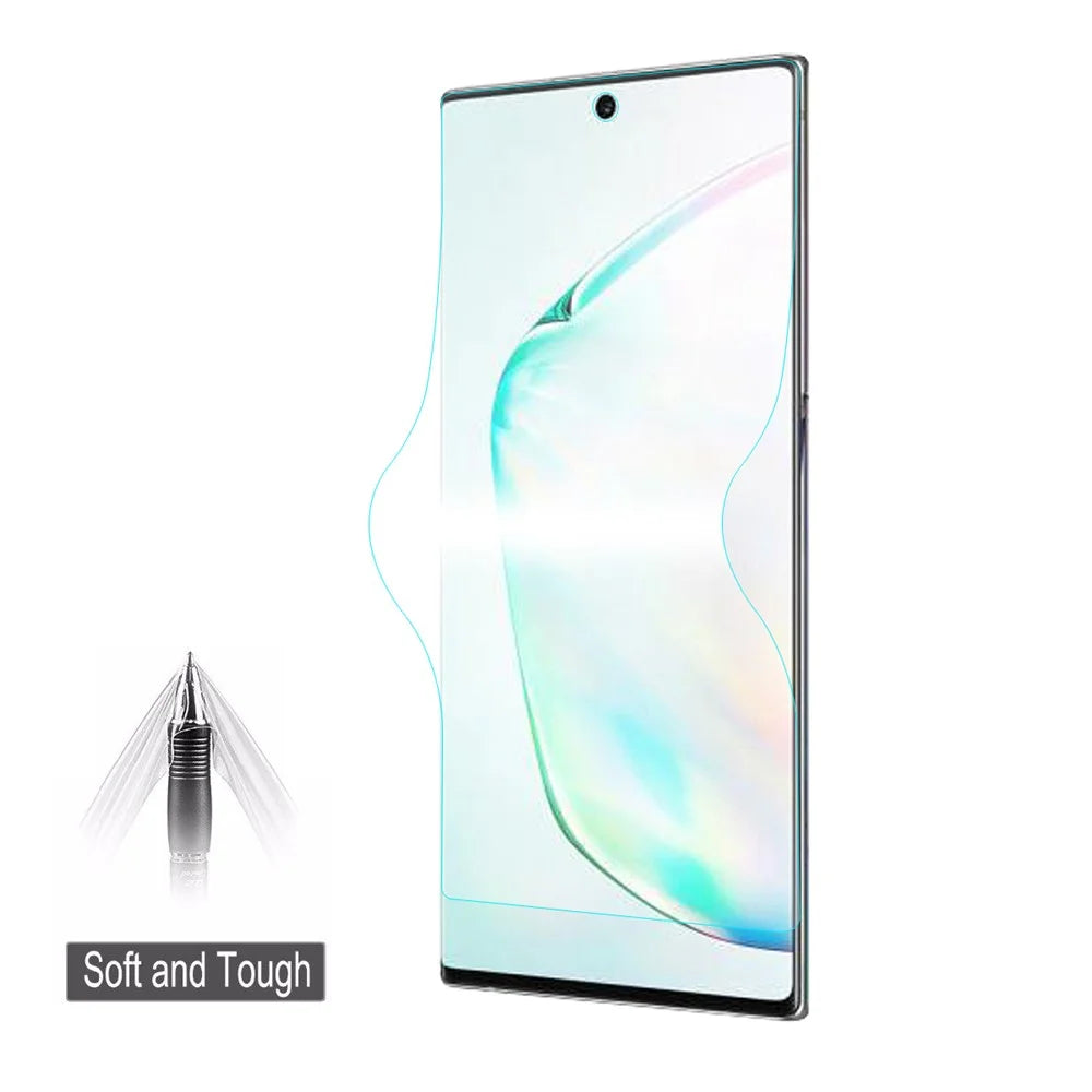 HAT PRINCE Hydrogel Film 3D Full Coverage Front and Back Screen Soft Films for Samsung Galaxy Note 10 Plus / Note 10 Plus 5G - 2