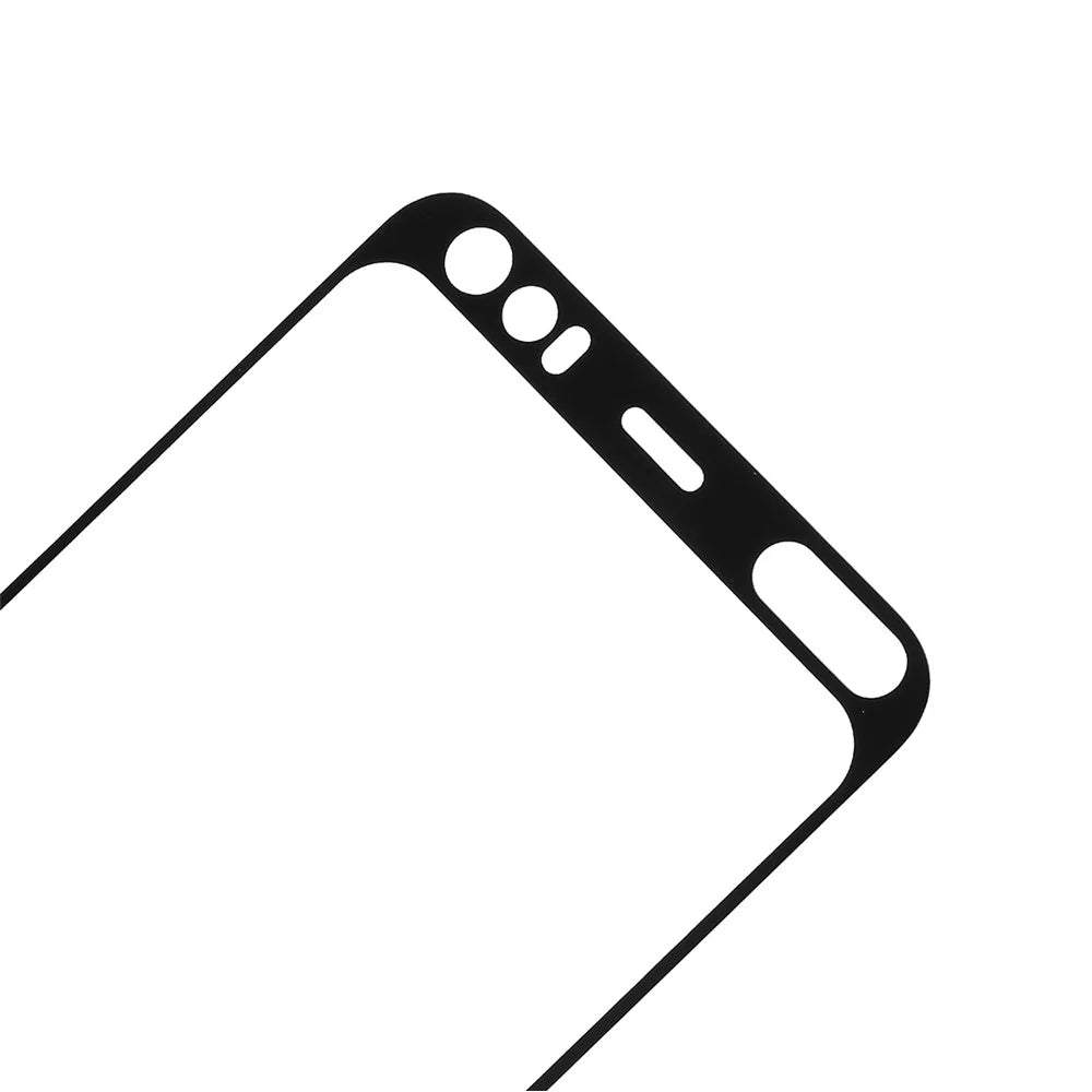 Ultra Clear Curved Full Cover Tempered Glass Protective Screen Film for Google Pixel 4 - Black - 7