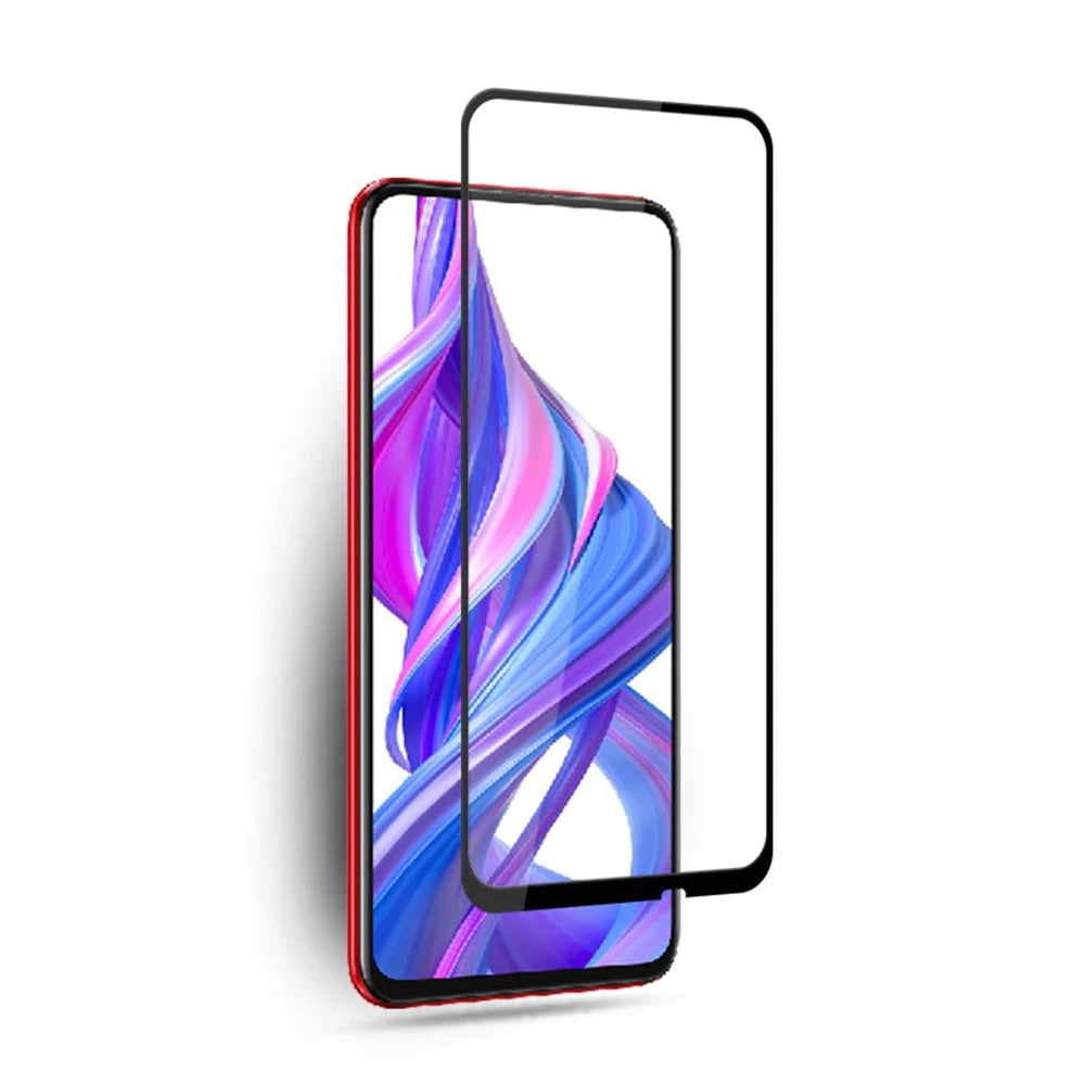 MOCOLO Silk Print Tempered Glass Full Coverage Screen Protector Film for Huawei Honor 9X (Global) /  P Smart Z / Y9 Prime 2019 / Honor 9X / 9X Pro - 5