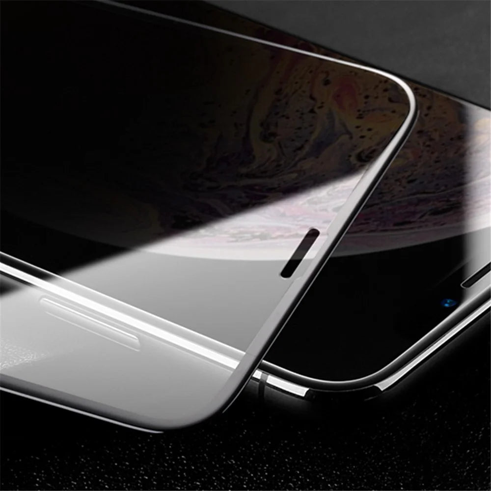 MOCOLO For iPhone 11 Pro 5.8 inch (2019) / X / XS 5.8 inch Silk Print Tempered Glass Full Glue Full Coverage Screen Film - Black - 5