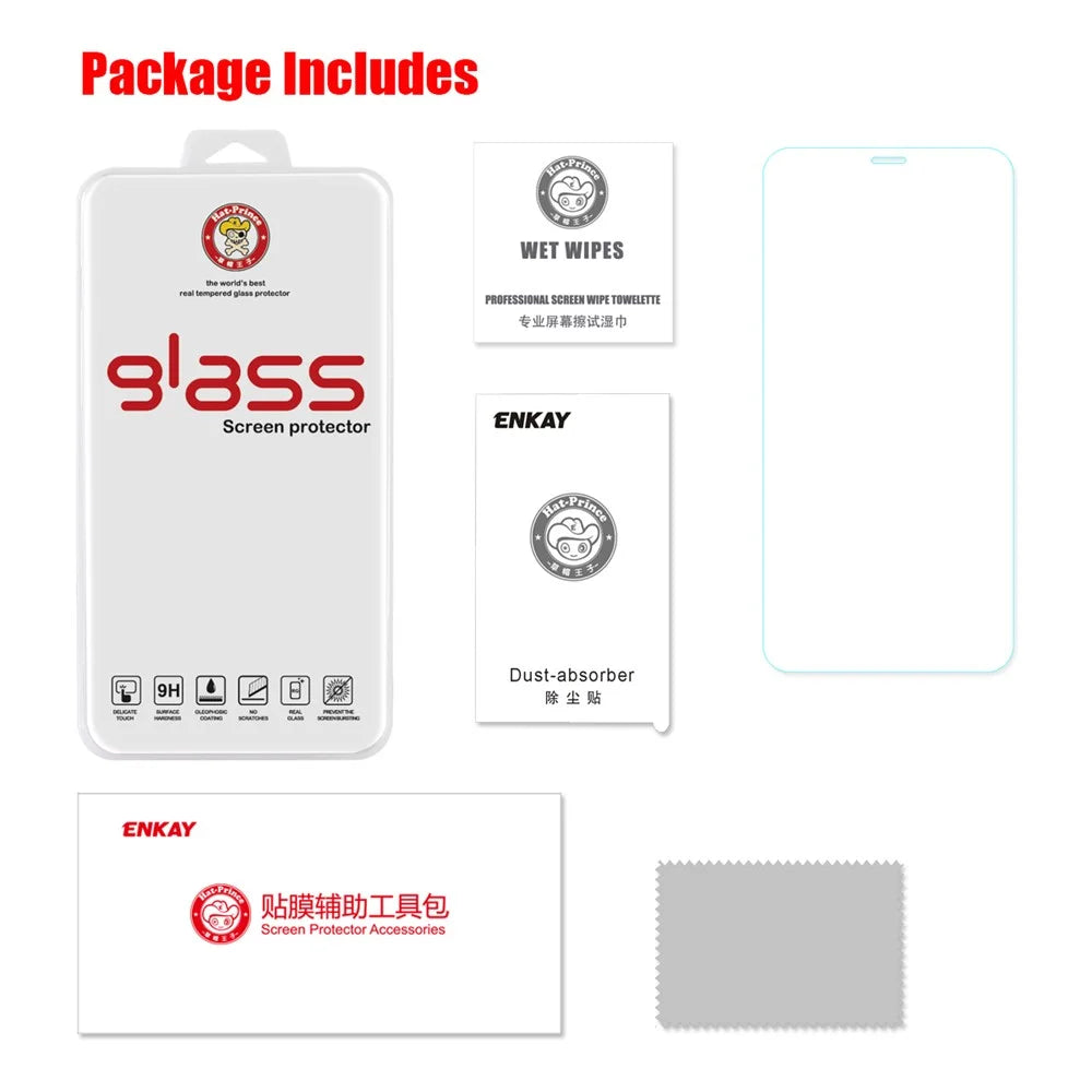 HAT PRINCE 0.26mm 9H 2.5D Arc Edge Tempered Glass Screen Film for iPhone 11 Pro / XS / X - 4