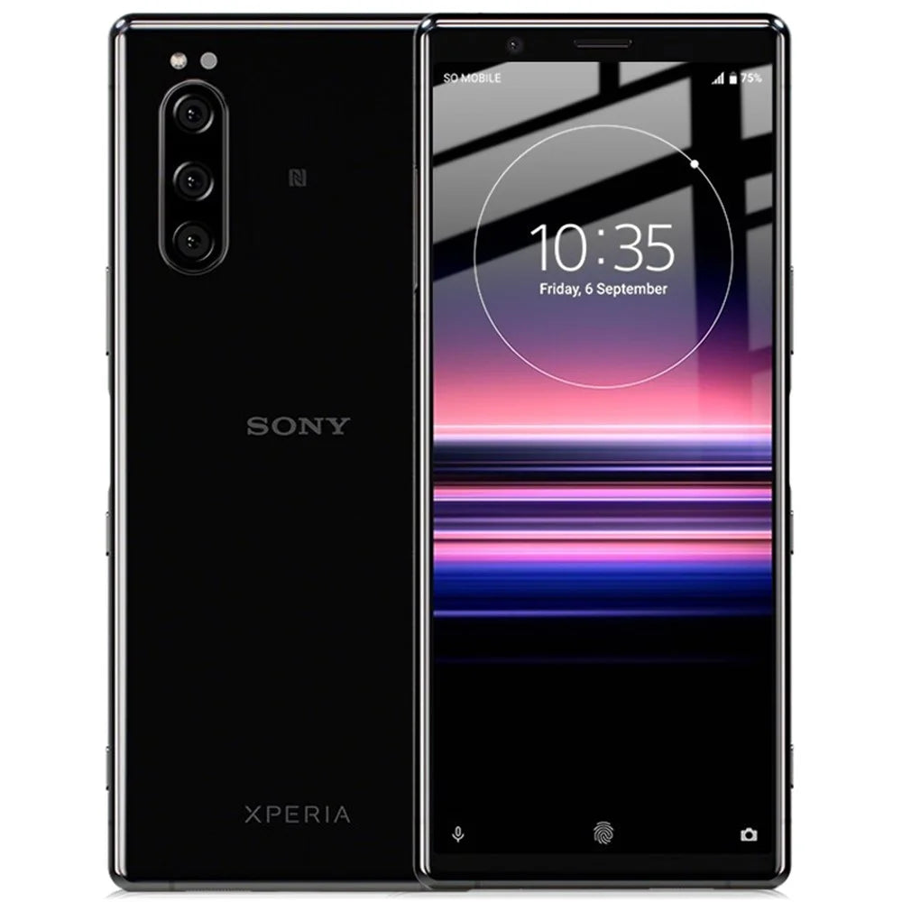 IMAK Tempered Glass Full Screen Protector Film for Sony Xperia 5 - 5
