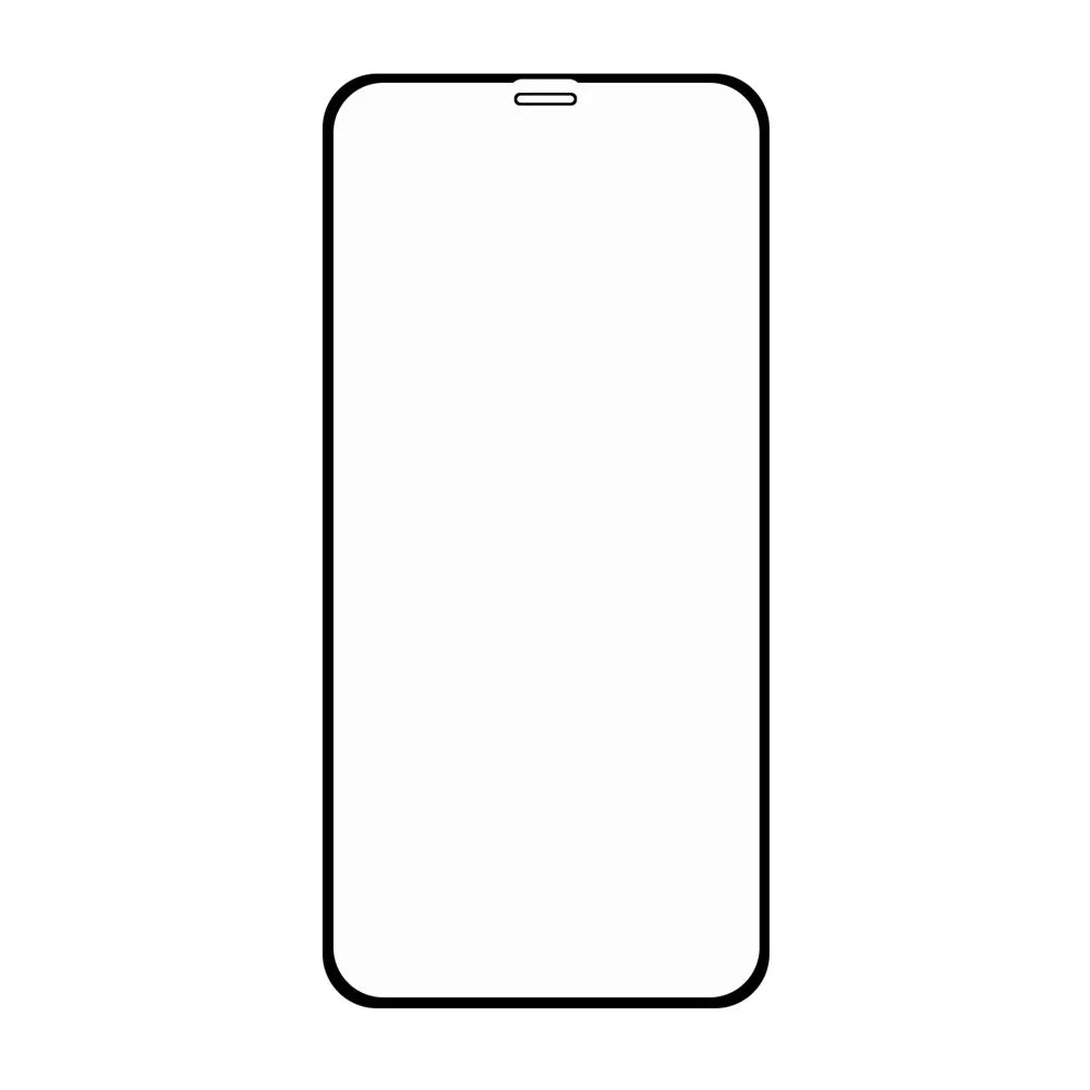 HAT PRINCE for iPhone 11/XR 0.26mm 9H 2.5D Curved Full Screen Protector Film + 0.2mm 9H 2.15D Lens Protector - Black - 6