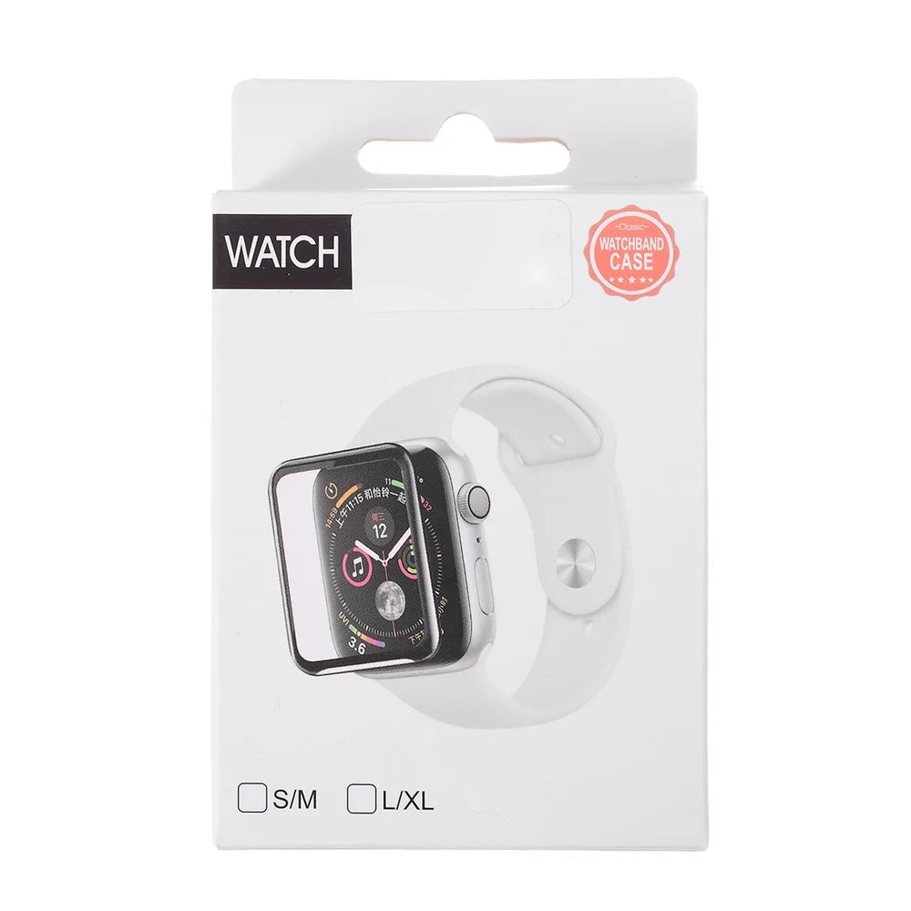 RURIHAI for Samsung Galaxy Watch Active2 40mm 3D Curved [Full Glue] Tempered Glass Screen Protector - 5