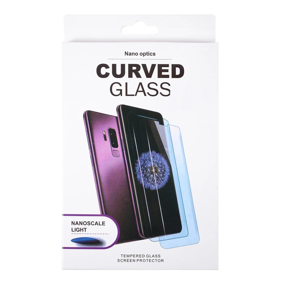 [UV Light Irradiation] Tempered Glass Screen Protector, Support Fingerprint Unlock for Samsung Galaxy S20 Plus - 7