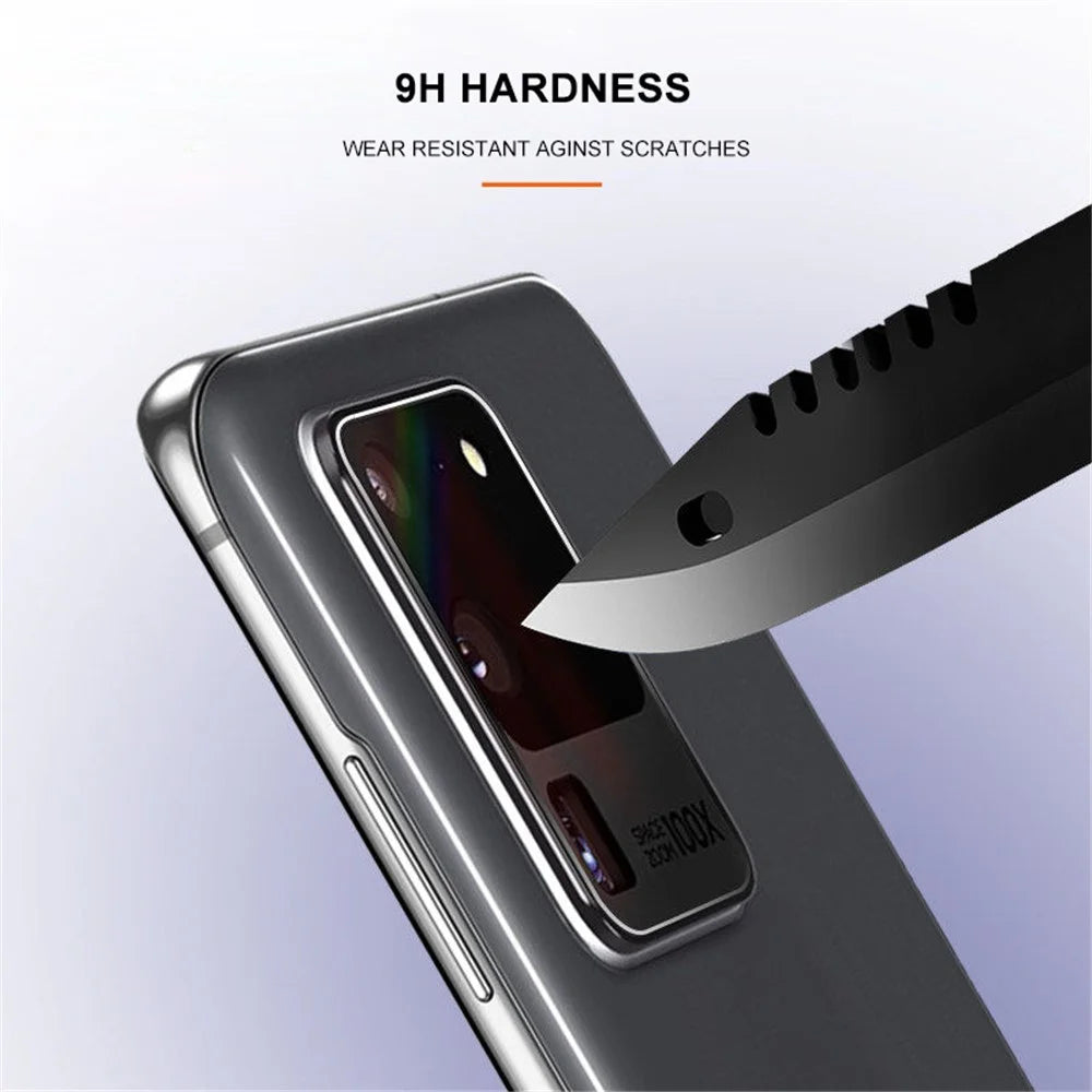 MOCOLO Ultra Clear Tempered Glass Back Camera Lens Protector for Samsung Galaxy S20 Plus - 3