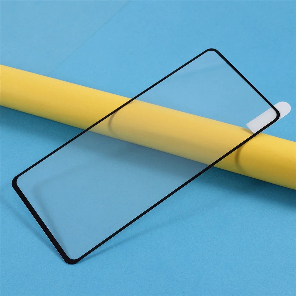 Silk Printing Full Screen Covering Tempered Glass Protector for Samsung Galaxy A81/Note 10 Lite/A91/S10 Lite - 5