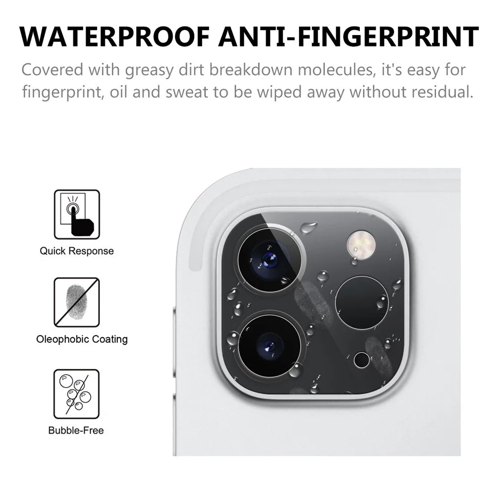 Anti-explosion 9H AGC Tempered Glass Camera Lens Protection Film for iPad Pro 11-inch (2021)(2020) - 4