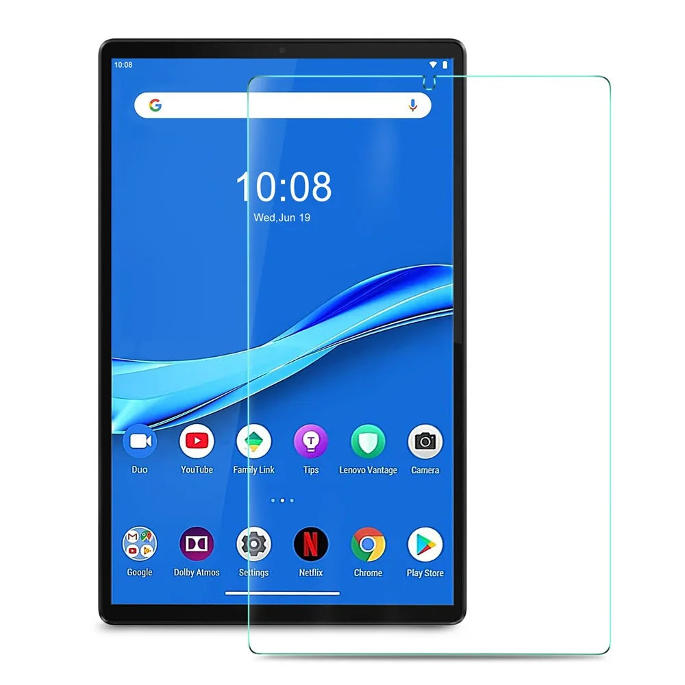Anti-explosion Anti-scratch Dustproof Straight Edge 9H Tempered Glass Screen Protector Film for Lenovo Tab M10 Plus/Tab K10 - 6