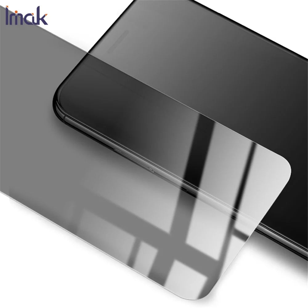 IMAK Anti-Peep 9H Tempered Glass Screen Protective Guard Film for Samsung Galaxy A91 / S10 Lite / M80S - 3