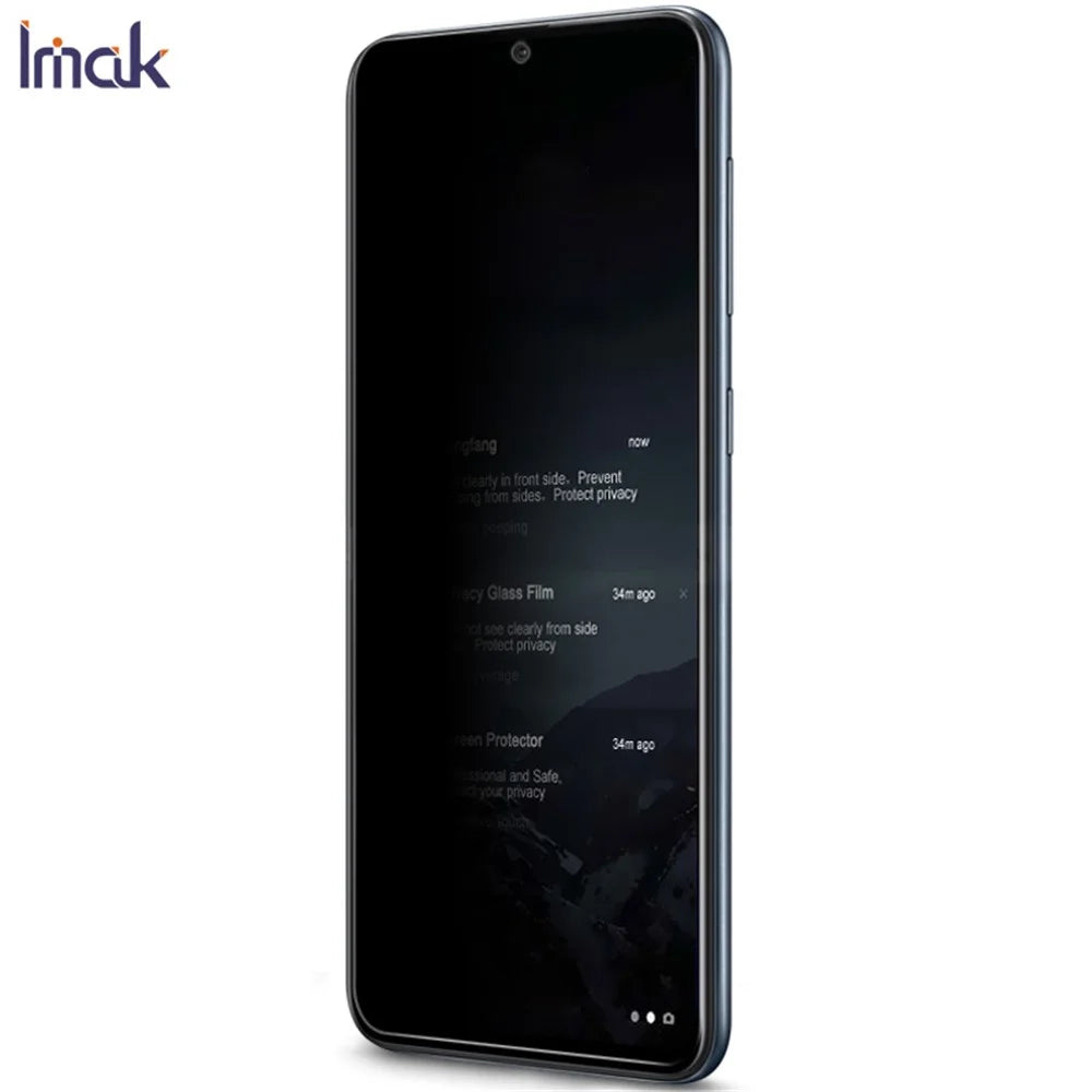 IMAK Anti-Peep 9H Tempered Glass Screen Protection Film for Samsung Galaxy A81 / Note 10 Lite / M60S - 5
