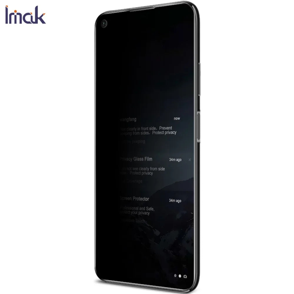 IMAK Privacy Anti-Peep Tempered Glass Screen Protector for Huawei P40 Lite / nova 6 SE / Nova 7i - 5