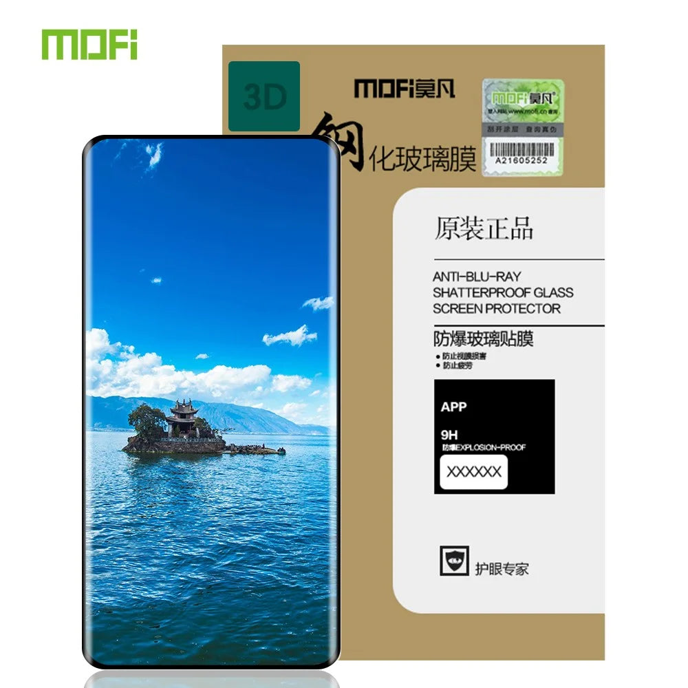 MOFI 3D Curved Tempered Glass Full Screen Protector Film for OnePlus 8 - 5