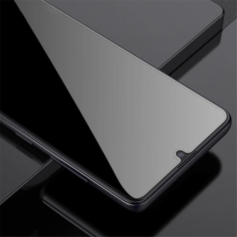 MOCOLO Silk Printing Tempered Glass Full Screen Protector [Full Glue] for Samsung Galaxy A41 (Global Version) - Black - 6