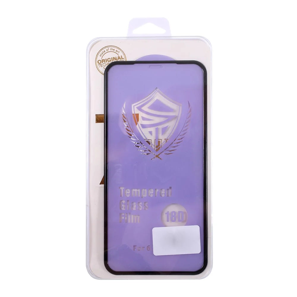 Full Size PC Edge Tempered Glass Screen Protector for iPhone XR/11 6.1 inch - 2