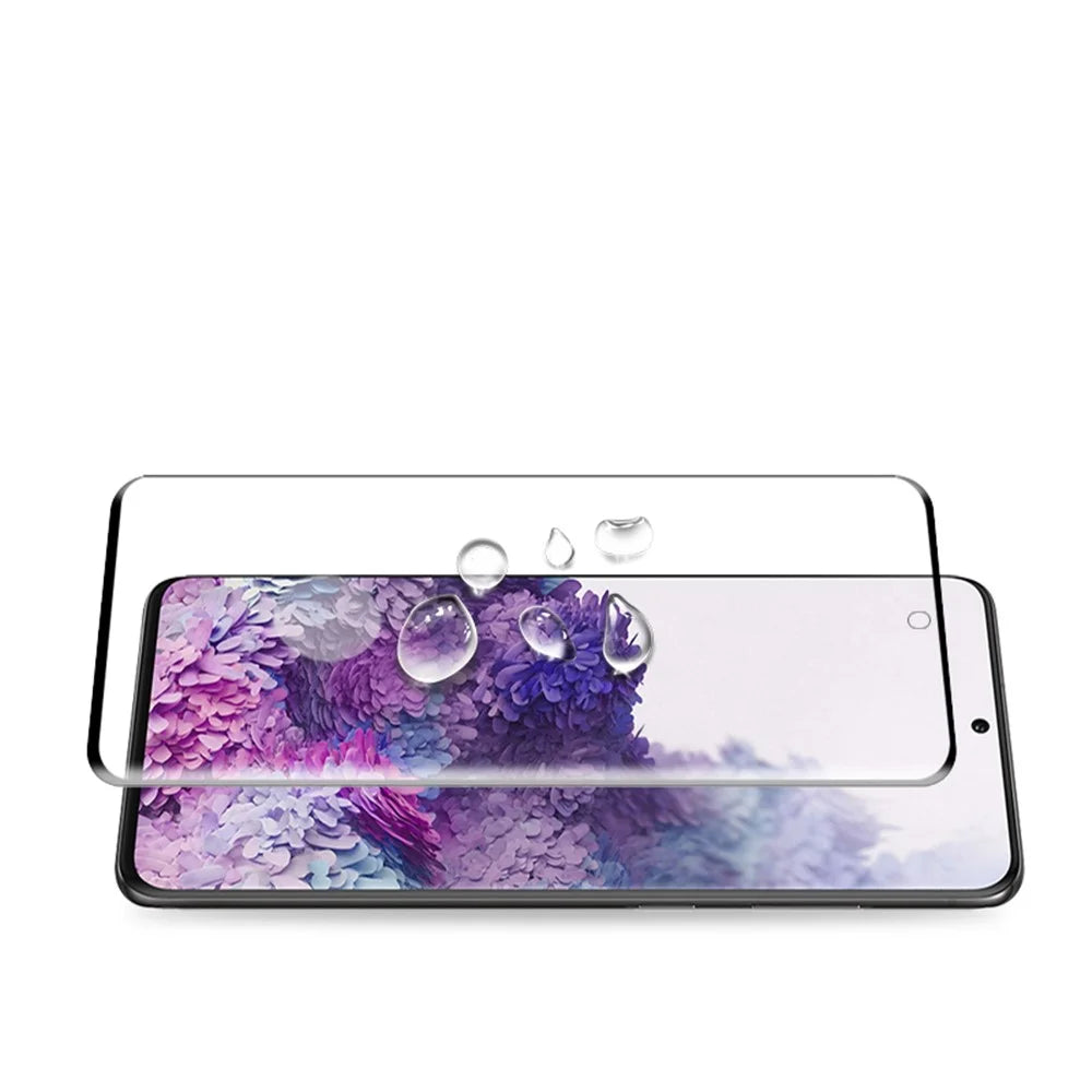 MOCOLO for Samsung Galaxy S20 Plus 3D Curved Full Screen Full Glue Tempered Glass Screen Protector [Support Ultrasonic Fingerprint Unlock] - 6