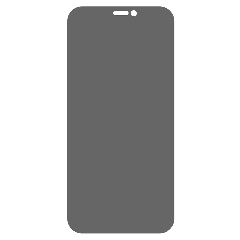 For iPhone 12 Pro/12 0.3mm Arc Edge Anti-spy Tempered Glass Screen Film - 2