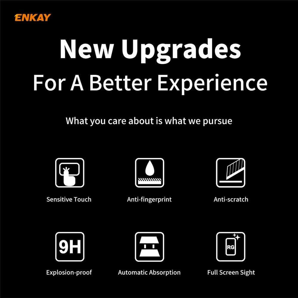 ENKAY HAT PRINCE 0.26mm 9H 2.5D Tempered Glass Screen Protector for Samsung Galaxy A31 - 2