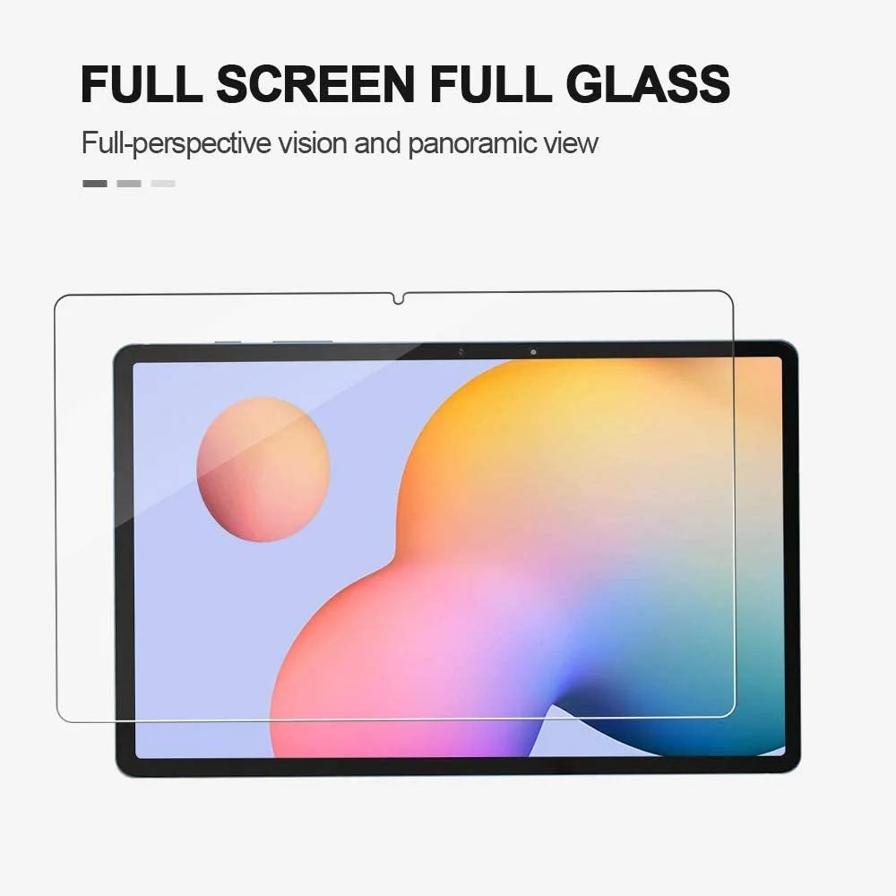 2.5D Arc Edge 9H Full Screen Coverage Tempered Glass Film for Samsung Galaxy Tab S11 / S10 Lite / S10 FE / S9 FE / S9 / S8 / S7 - 3