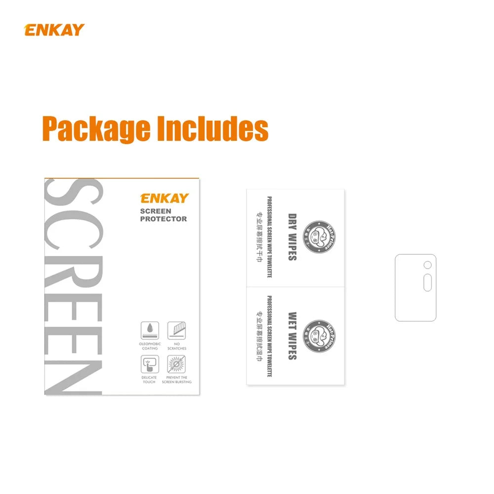 ENKAY HAT PRINCE for Samsung Galaxy Note20 Ultra/20 Ultra 5G [0.2mm 9H 2.15D Arc Edges] Tempered Glass Camera Lens Film - 7
