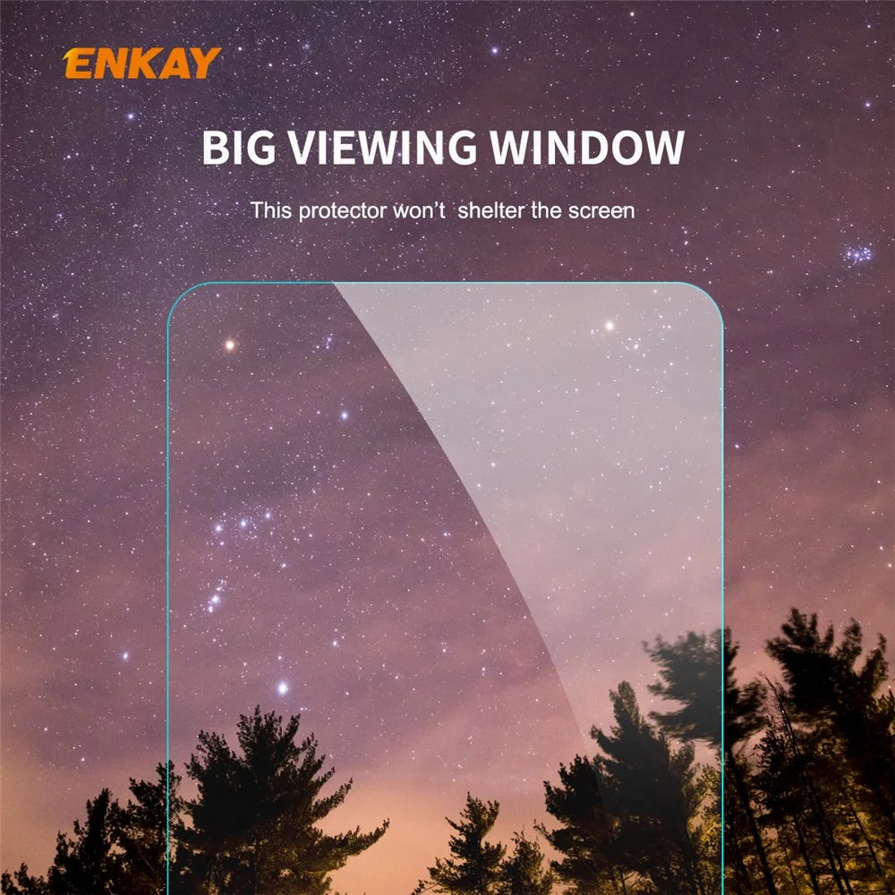 ENKAY HAT PRINCE 0.26mm Tempered Glass Screen Protector 9H 2.5D Arc Edge for Samsung Galaxy M31s - 2