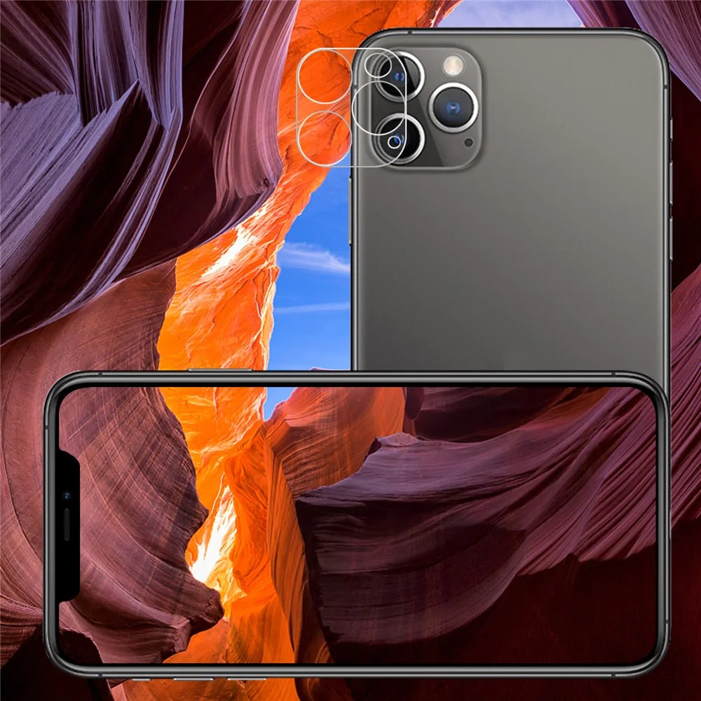 Ultra Clear Scratch-resistant Tempered Glass Camera Lens Protector Film for iPhone 12 Pro 6.1-inch - 7
