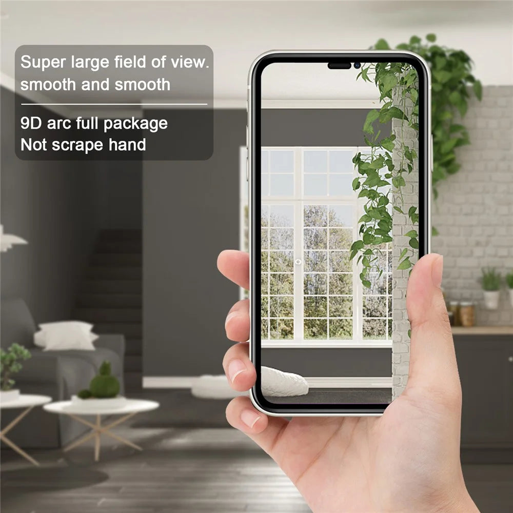 9D Full Covering Anti-Scratch Tempered Glass Screen Protector for iPhone 11 6.1-inch - 2