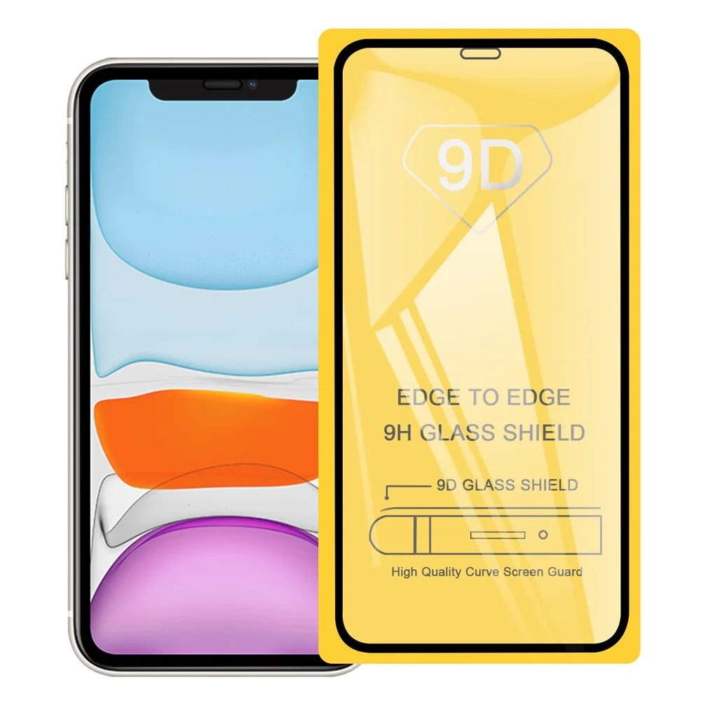 9D Full Covering Tempered Glass Screen Protector for iPhone 11 Pro 5.8-inch - 1