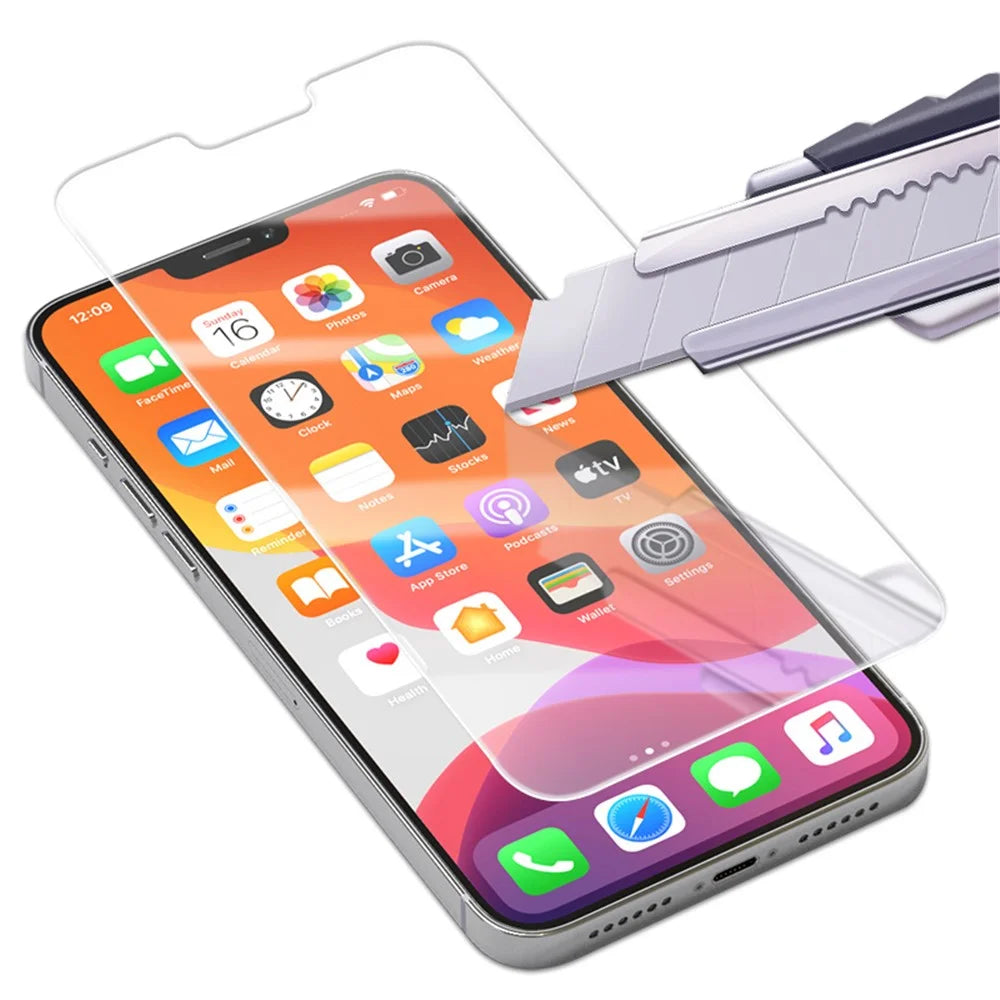 MOCOLO Transparent  HD Tempered Glass Screen Protector Film for iPhone 12 Pro Max 6.7 inch - 4