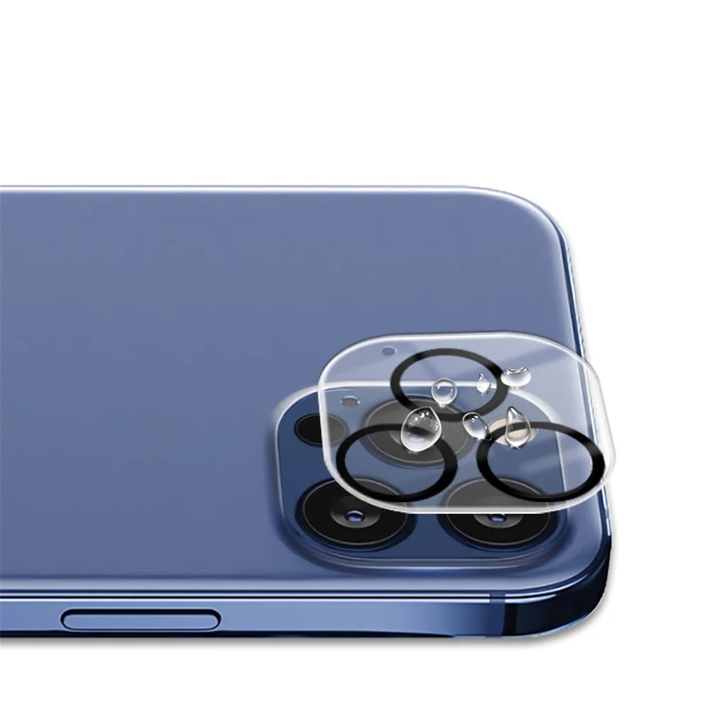 MOCOLO HD Silk Print Tempered Glass Camera Lens Protector for iPhone 12 Pro - 5