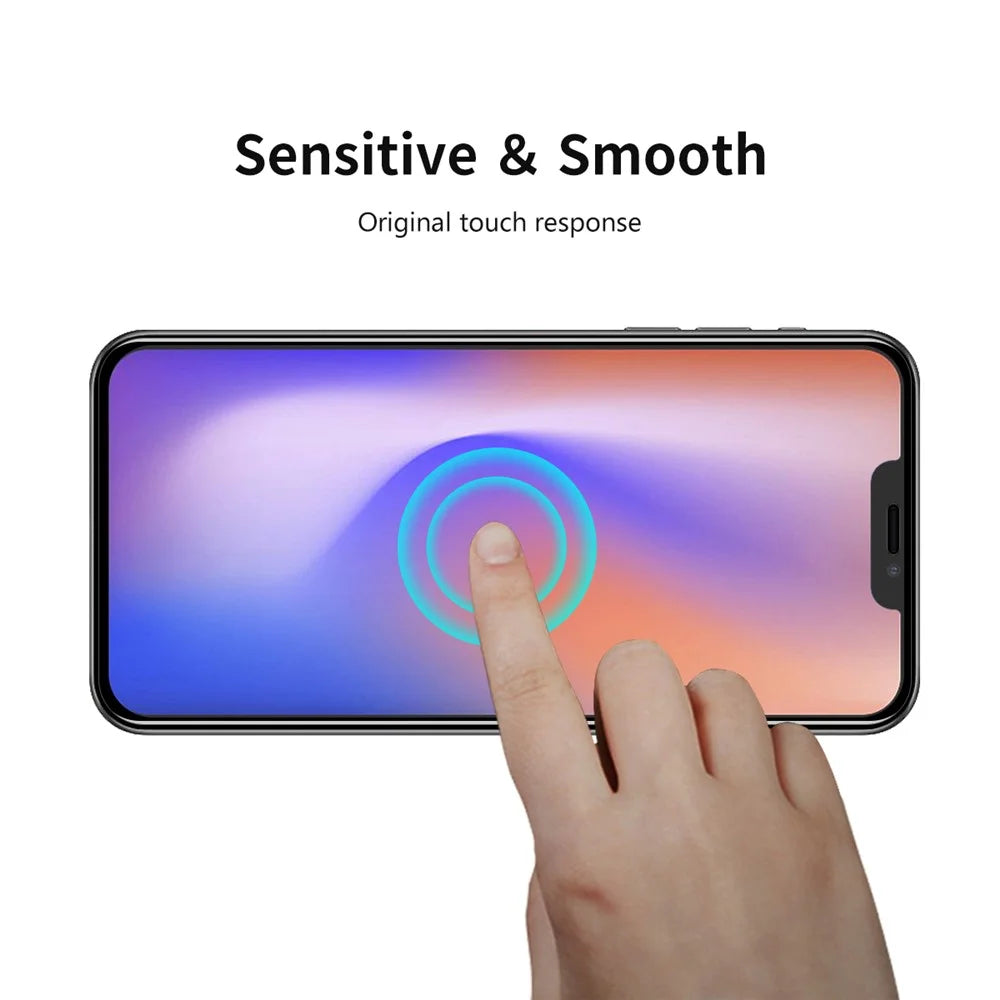 2PCS / Set ENKAY HAT PRINCE 0.26mm 9H 2.5D Full Glue Full Screen Coverage Tempered Glass Screen Protector for iPhone 12 Pro / iPhone 12 - 4
