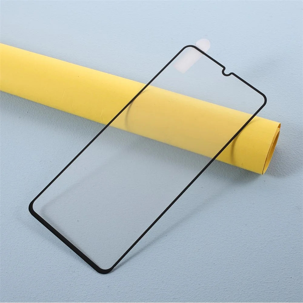 Silk Printing Full Coverage Tempered Glass Film (Full Glue) for Samsung Galaxy A42 5G Screen Protector - 2