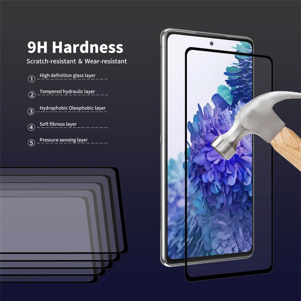 ENKAY HAT PRINCE 5Pcs / Set Full Glue Protector [Ultra-thin Unlock Version] 0.2mm 9H 2.5D Full Covering Screen Film for Samsung Galaxy S20 FE / S20 FE 5G / S20 Lite / S20 FE 2022 - 5