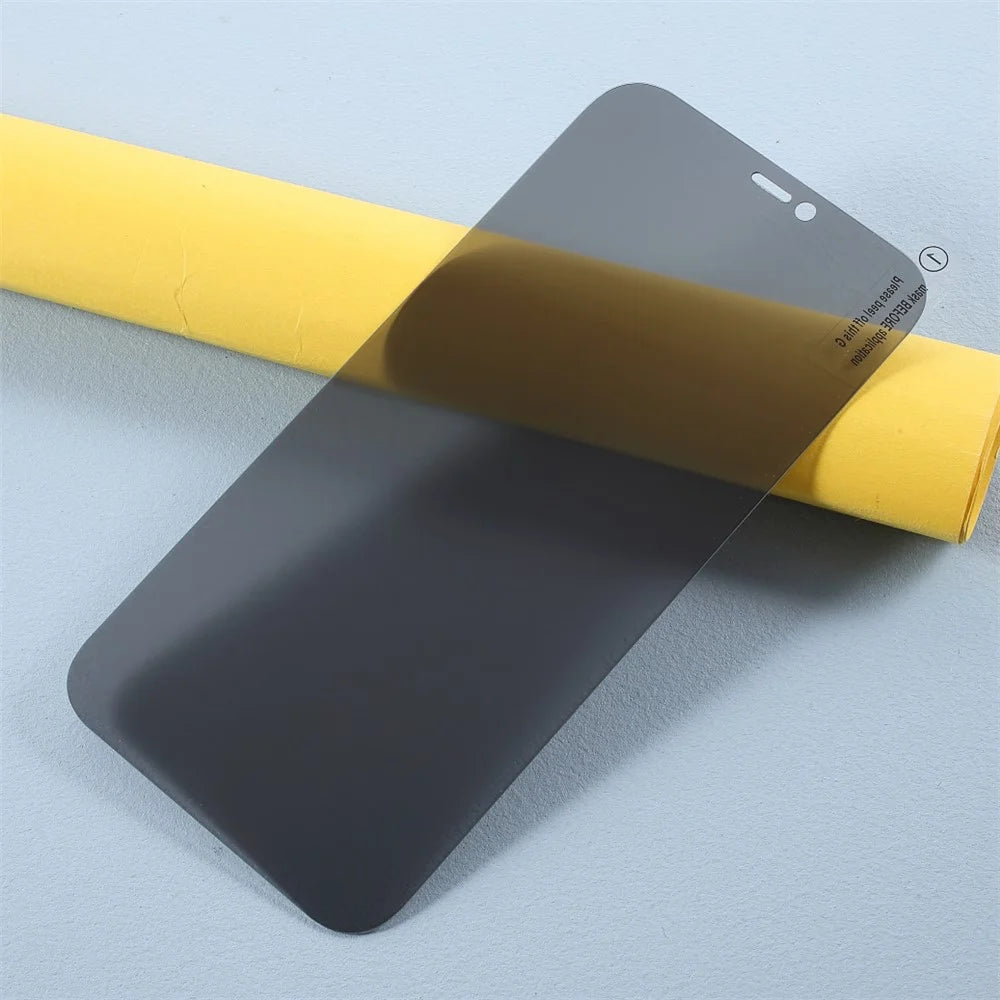 Complete Covering Anti-peep for iPhone 12 Pro Max HD Tempered Glass Screen Protector - 3