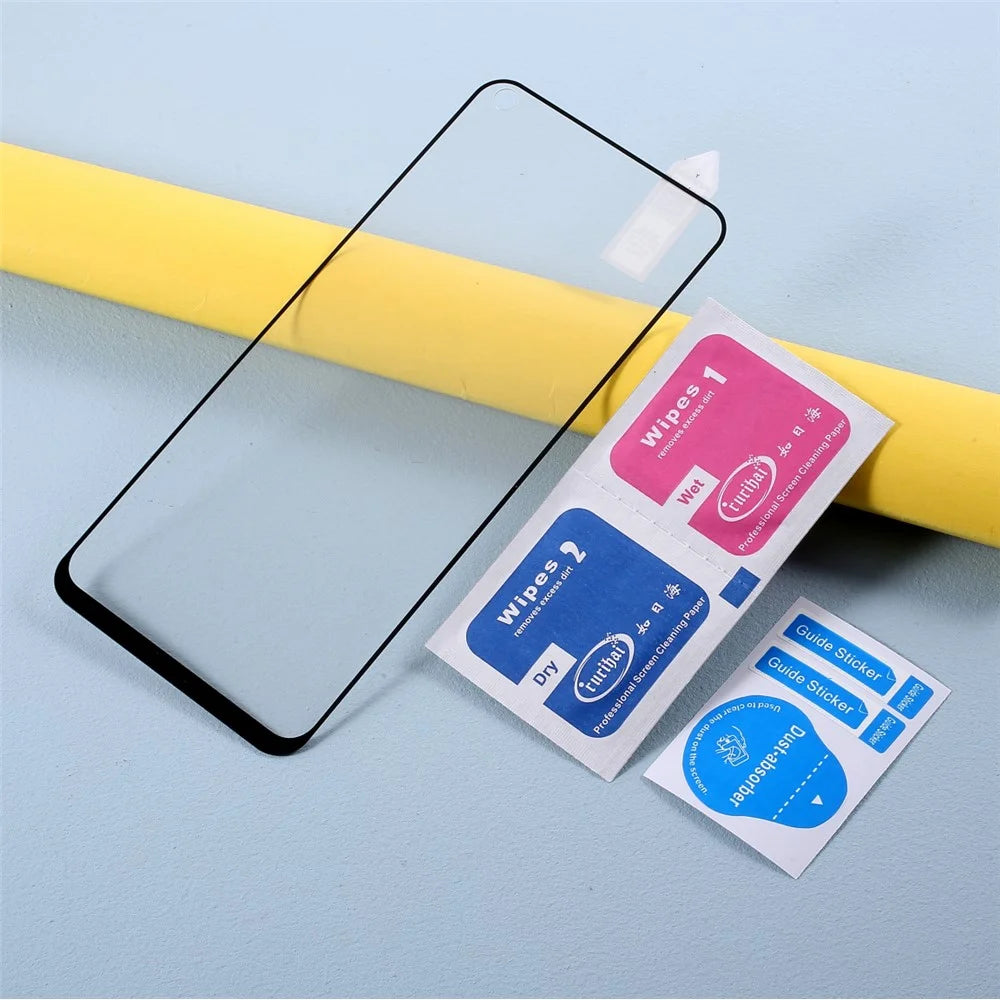 RURIHAI for OnePlus Nord N100 2.5D Solid Defense Tempered Glass Screen Protection Film - 7