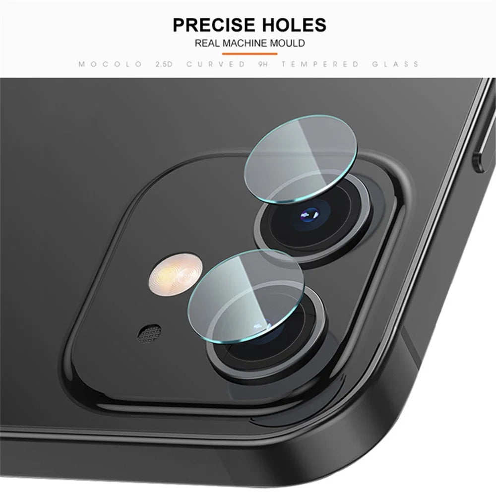 MOCOLO Ultra Clear Tempered Glass Back Camera Lens Protector [Full Glue] for iPhone 11 6.1 inch - 4