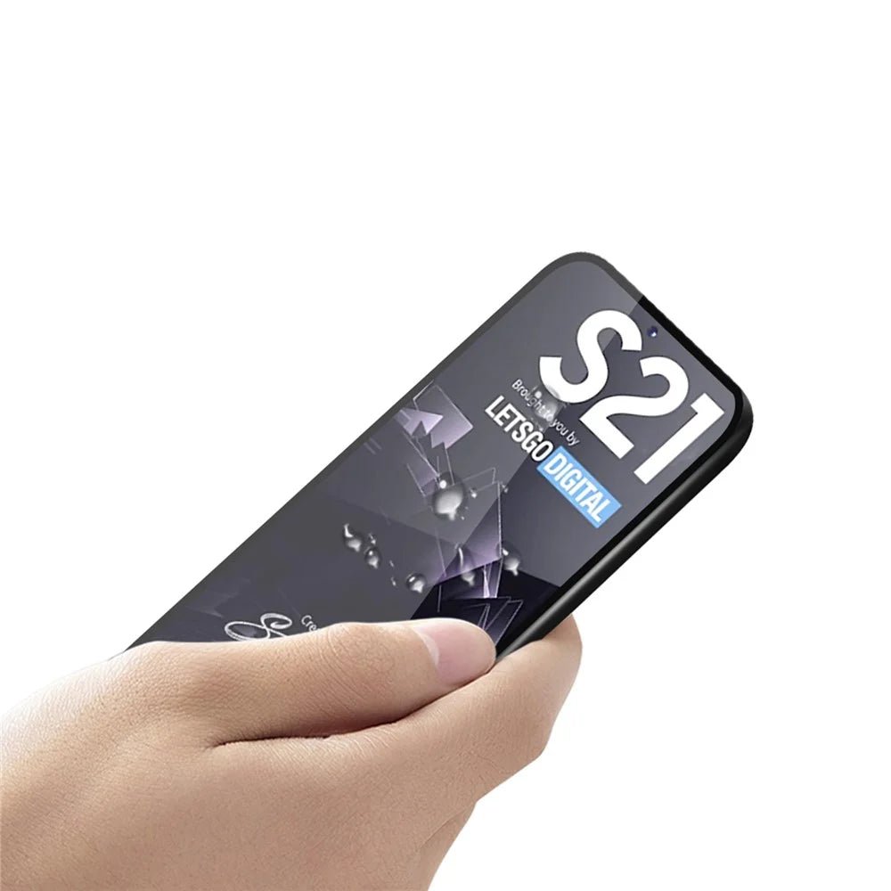 PINWUYO Anti-explosion Anti-fingerprint Tempered Glass Full Screen Full Glue Film for Samsung Galaxy S21 4G/5G - 4