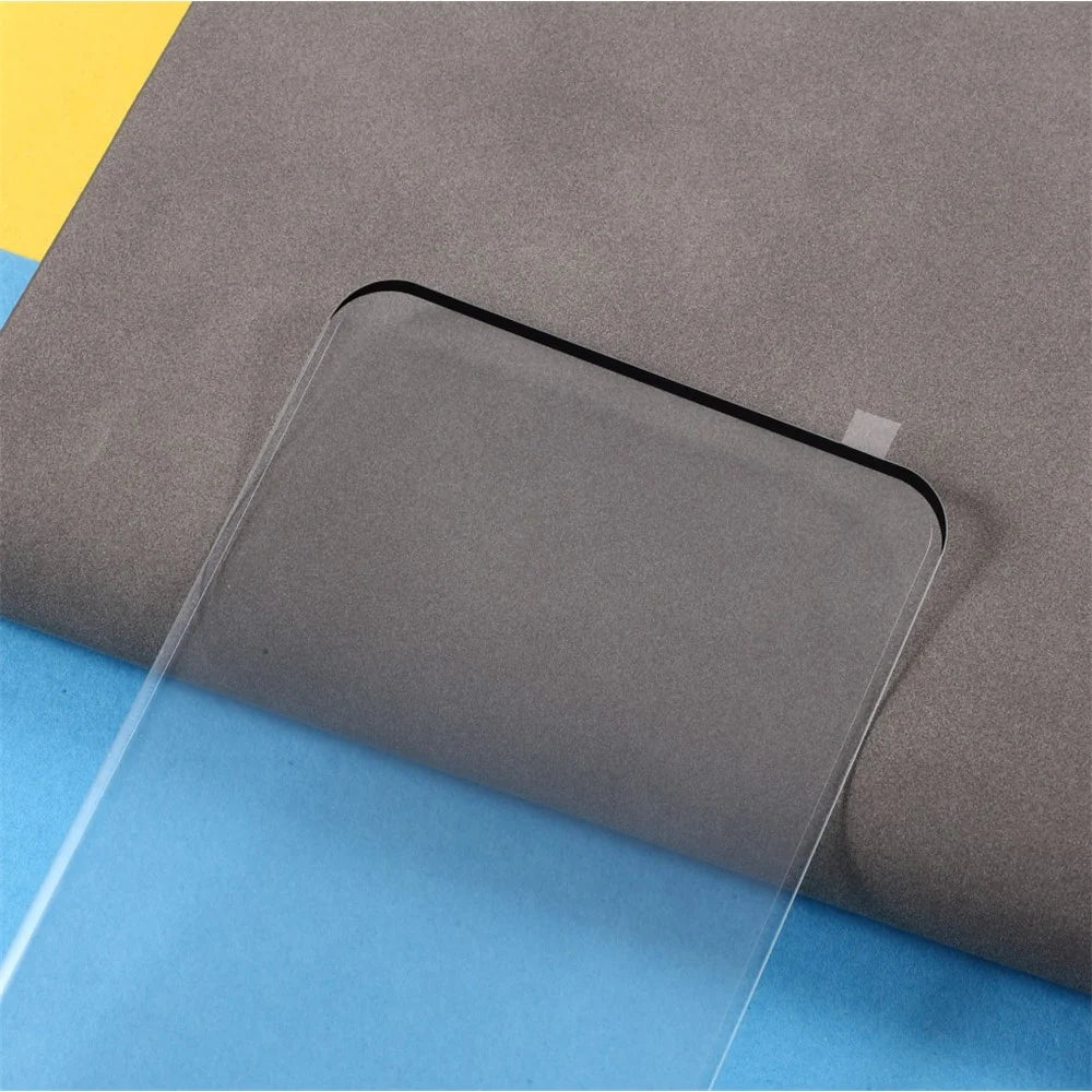 3D Curved Tempered Glass Screen Protector Support Fingerprint Unlock for Samsung Galaxy S21 Ultra 5G [Side Glue] [Full Coverage] - 4