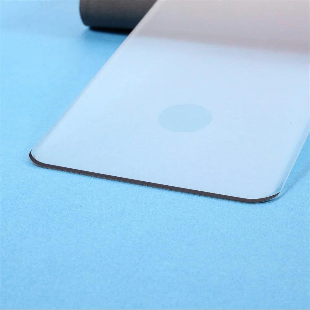 3D Curved Tempered Glass Screen Protector Support Fingerprint Unlock for Samsung Galaxy S21 Ultra 5G [Side Glue] [Full Coverage] - 5