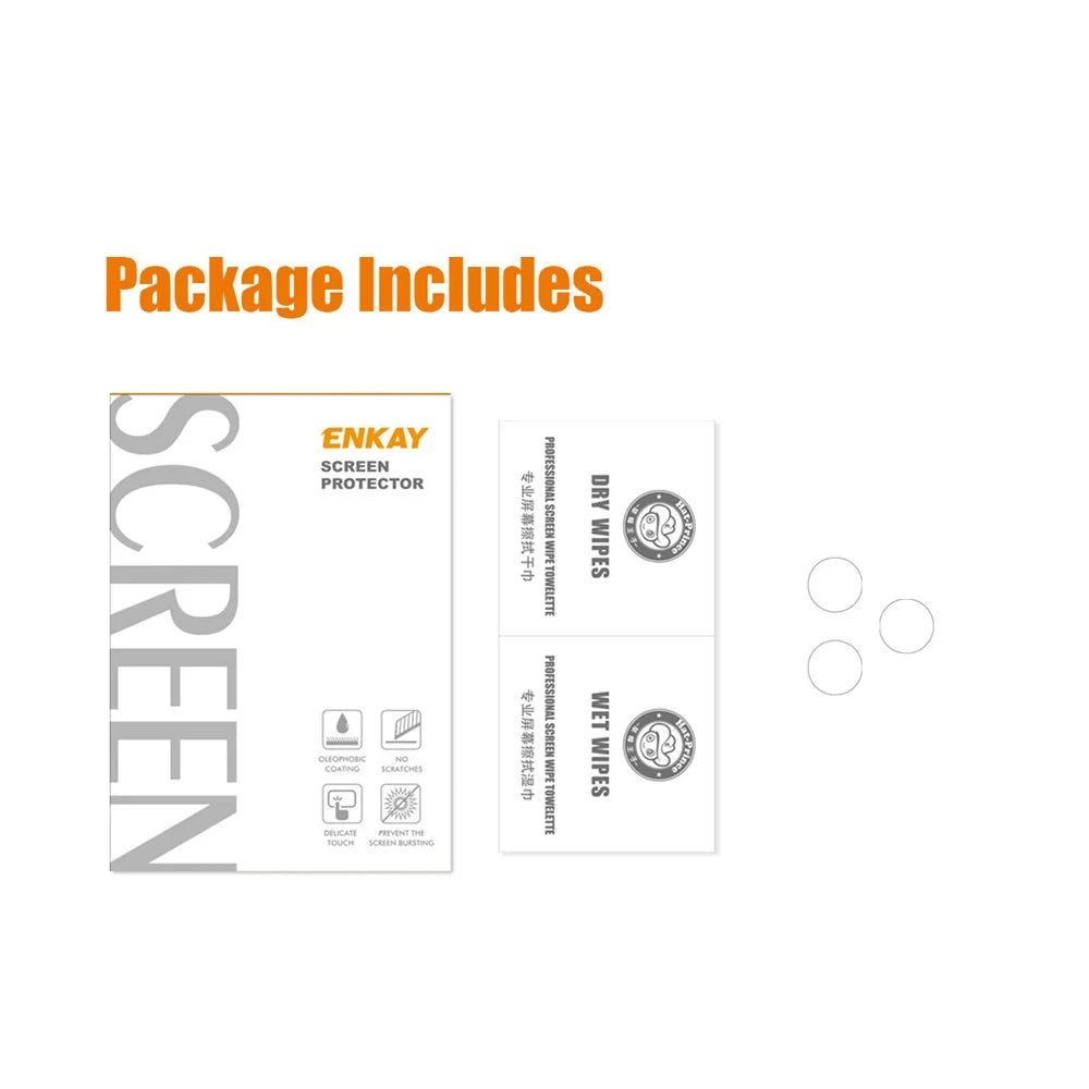 HAT PRINCE 0.2mm 9H 2.15D Arc Edges Tempered Glass Back Camera Lens Film 3Pcs/Group for iPhone 12 Pro Max - 6