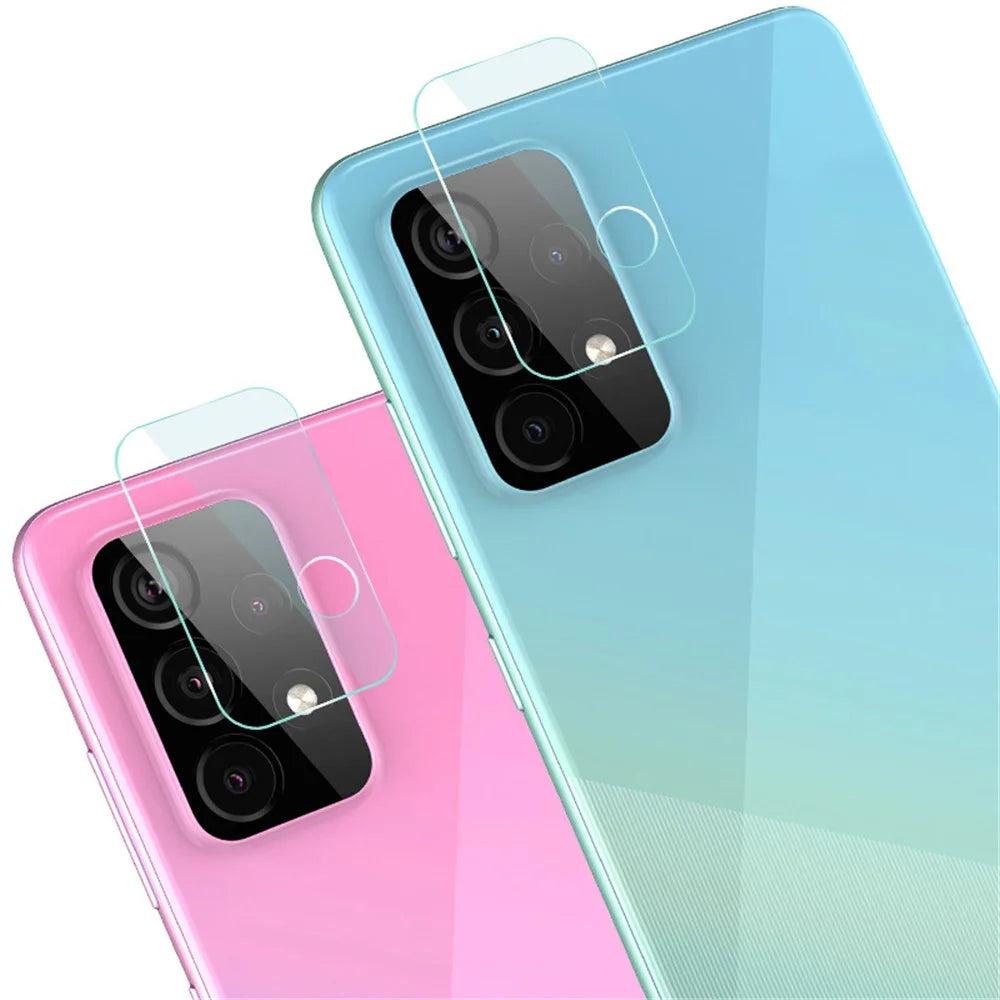 IMAK 2Pcs/Pack Anti-Scratch High Definition Glass Lens Film for Samsung Galaxy A52 4G/5G / A52s 5G/A72 4G/5G - 2