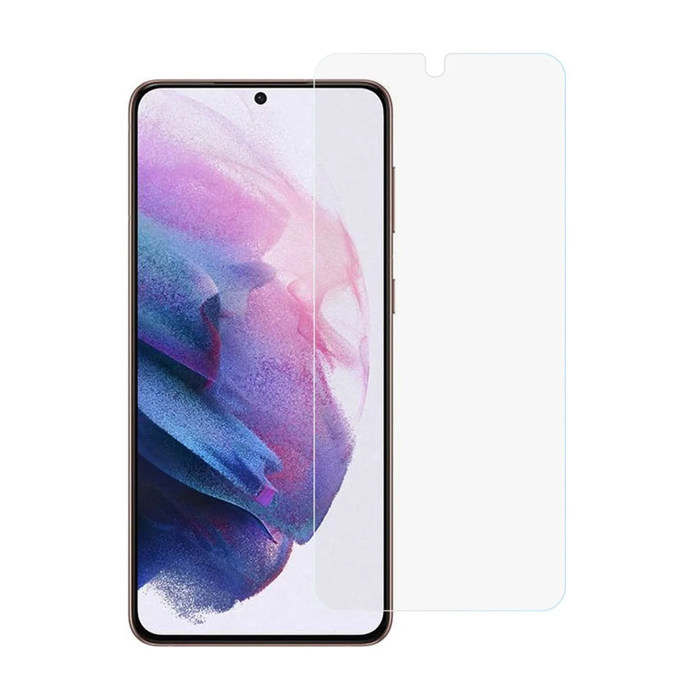 For Samsung Galaxy S21 4G/5G Shatterproof Silk Printing [Full Coverage] Tempered Glass Screen Protector [Fingerprint Unlock Version] - 1