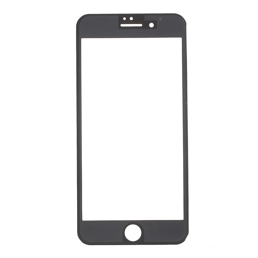 Soft Carbon Fiber Full Size Tempered Glass Screen Protector for iPhone 7 4.7 inch - Black - 2