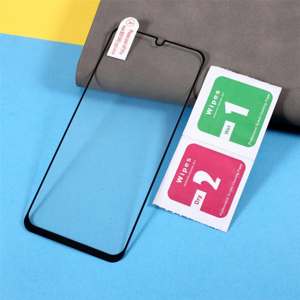 Complete Covering Silk Printing Full Glue Tempered Glass Screen Protector for Samsung Galaxy A31 / A22 4G / A32 4G (EU Version) - 6