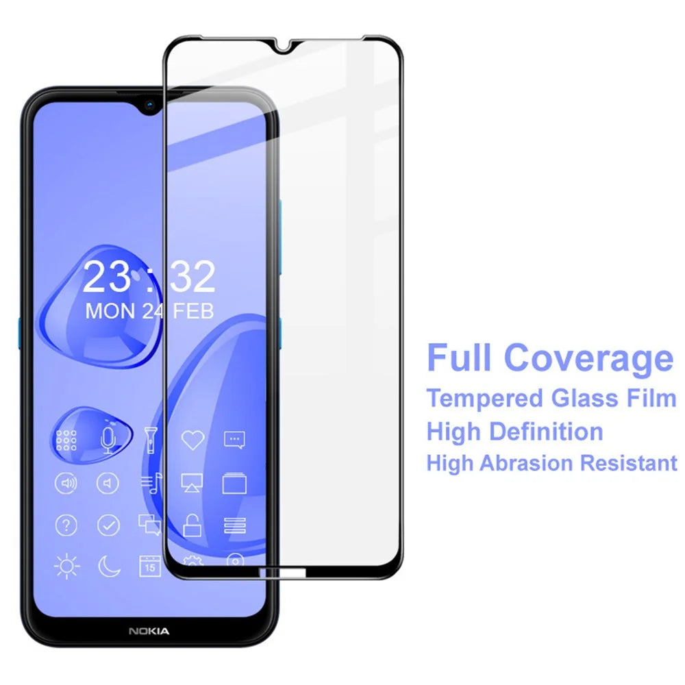 IMAK Pro+ Anti-explosion Full Cover Tempered Glass Screen Protector for Nokia G10 - 3