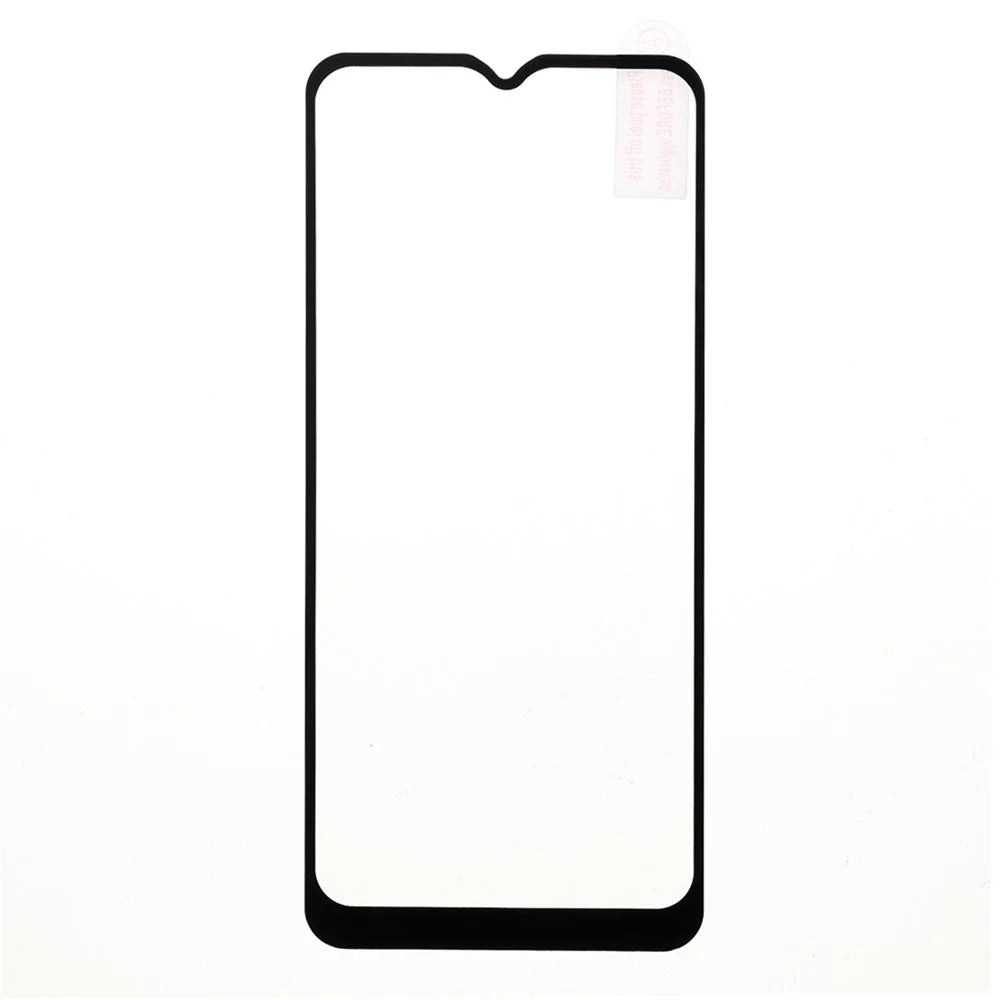 Silk Print Full Screen Coverage Anti-Explosion Full Glue Tempered Glass Protector Film for Samsung Galaxy A03s (164.2mm) - 2
