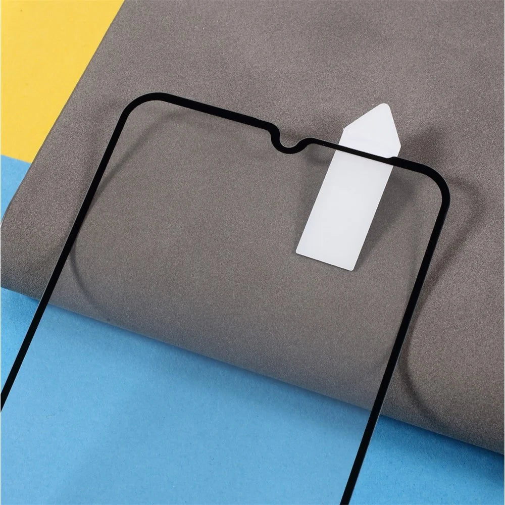 RURIHAI Full Glue 0.26mm 2.5D Secondary Hardening Tempered Glass Screen Protector for Samsung Galaxy A22 5G (US Version) - 4
