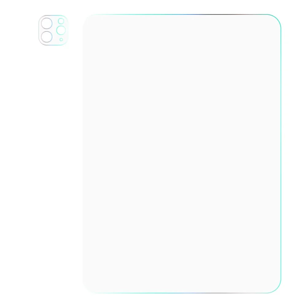 Arc Edge Ultra Clear Tempered Glass Screen Protector + Camera Lens Film Guard for iPad Pro 12.9 (2022) / (2021) / (2020) - 2