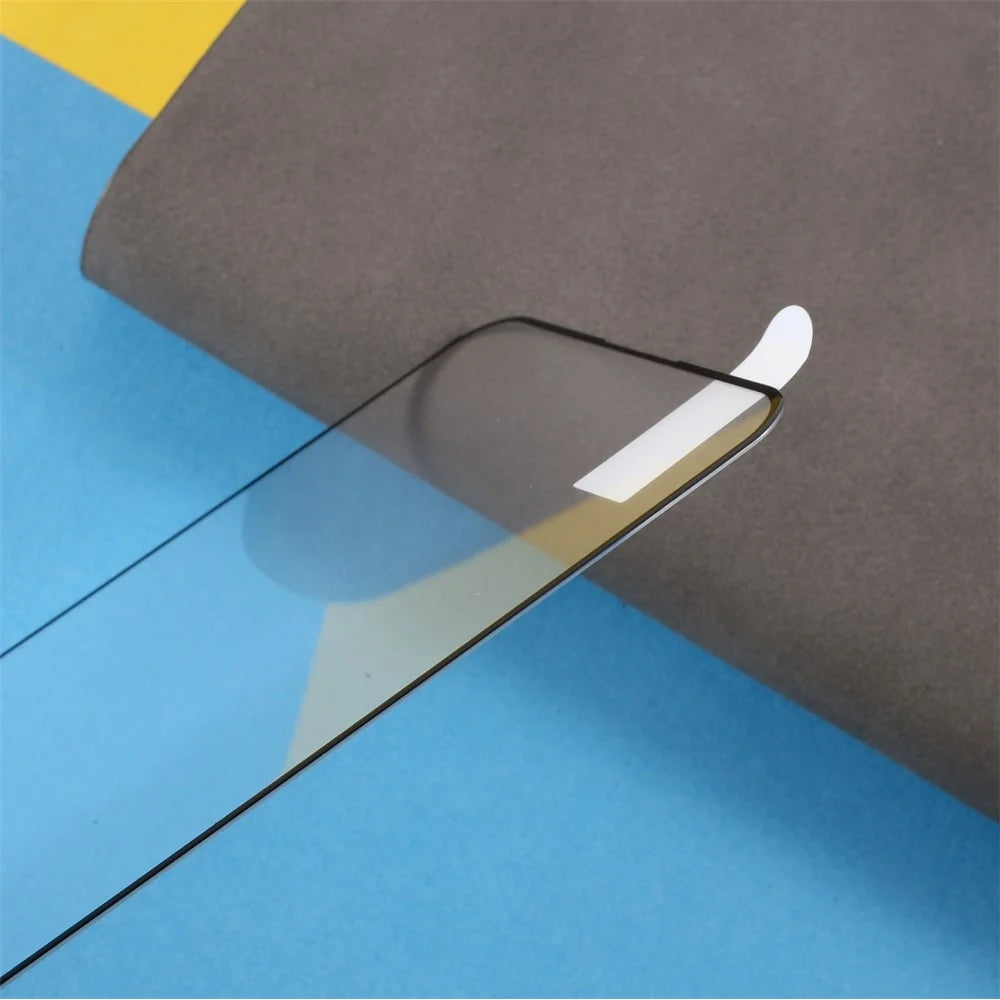 Full Glue Silk Printing Tempered Glass Anti-Burst Full Screen Coverage Protector for Oppo Reno6 5G - 7