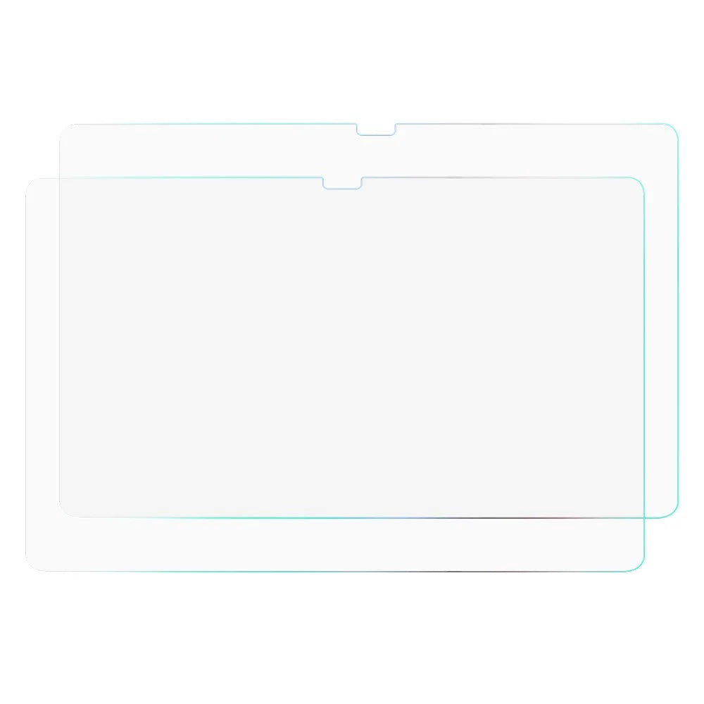 2pcs 2.5D Arc Edge Tempered Glass Film Anti-explosion Screen Protector Shield for Samsung Galaxy Tab S9+ / S8+ / S7 FE - 2